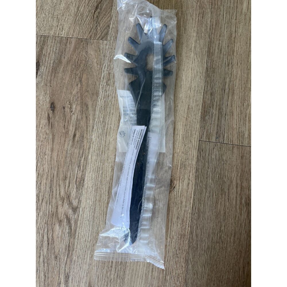 Pampered Chef Silicone Pasta Fork - Black